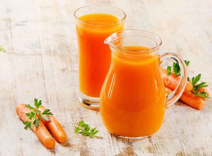 suc de morcovi pentru ridurile din jurul ochilor